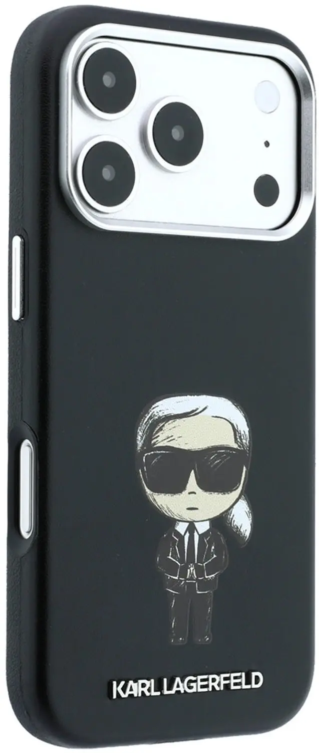 Karl Lagerfeld Ikonik Sketch MagSafe Hoesje - iPhone 18 Pro Max - Zwart - afbeelding 4 van 6