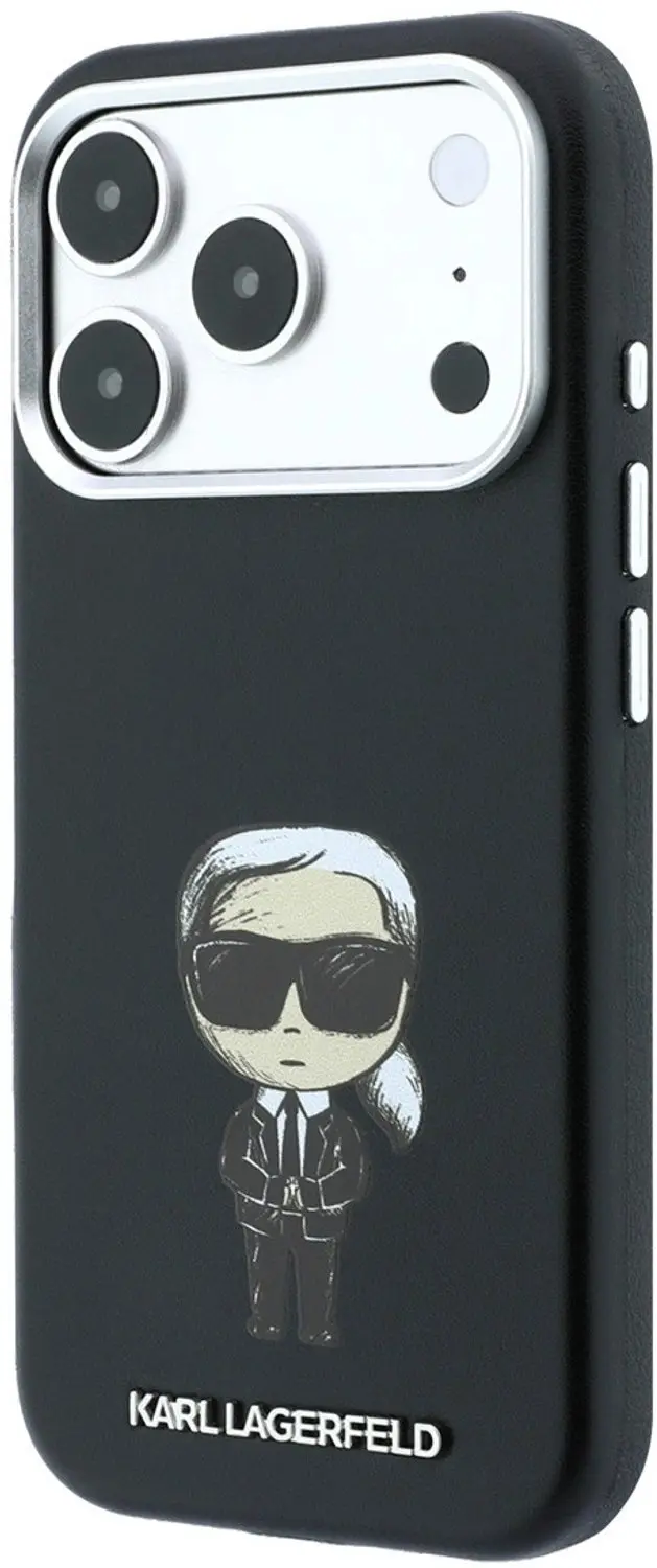 Karl Lagerfeld Ikonik Sketch MagSafe Hoesje - iPhone 18 Pro Max - Zwart - afbeelding 2 van 6