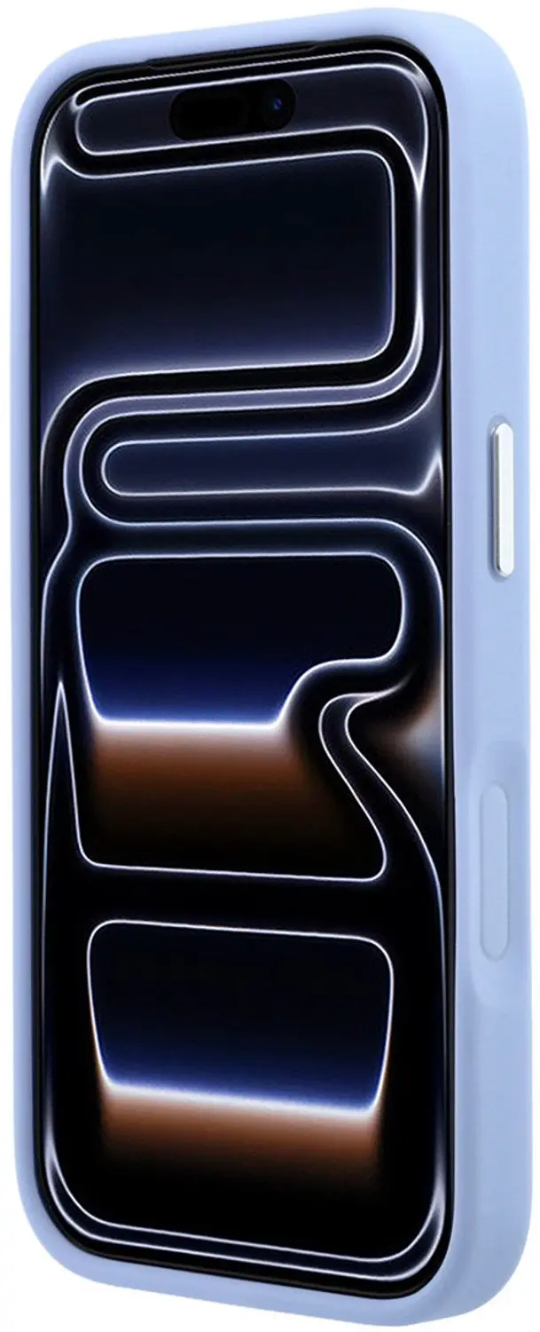 Karl Lagerfeld Hoesje iPhone 18 Pro MagSafe Lichtblauw - afbeelding 5 van 6