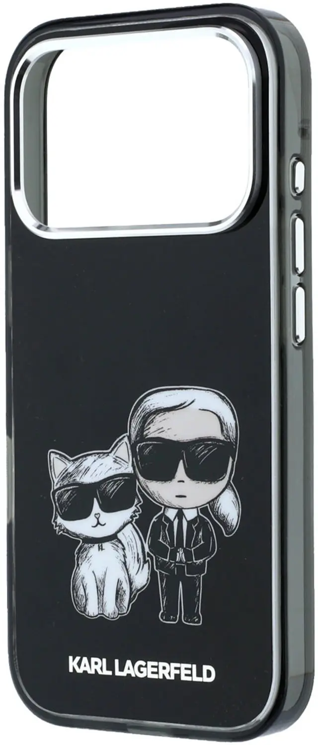 Karl Lagerfeld IML KC Bodies Sketch Print MagSafe-hoes - iPhone 18/17 Pro Max - Zwart - afbeelding 6 van 6