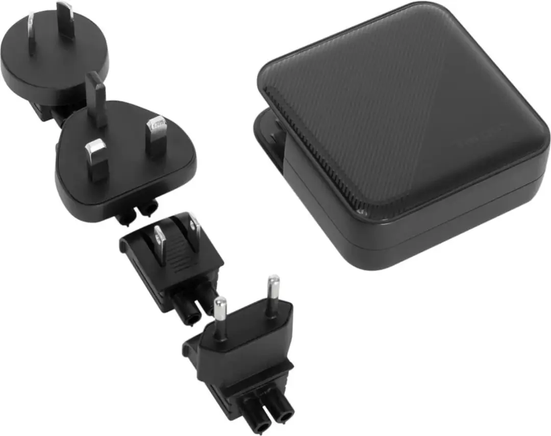 Targus APA109GL 100W Reisadapter - 4 Poorten - Zwart - afbeelding 3 van 6