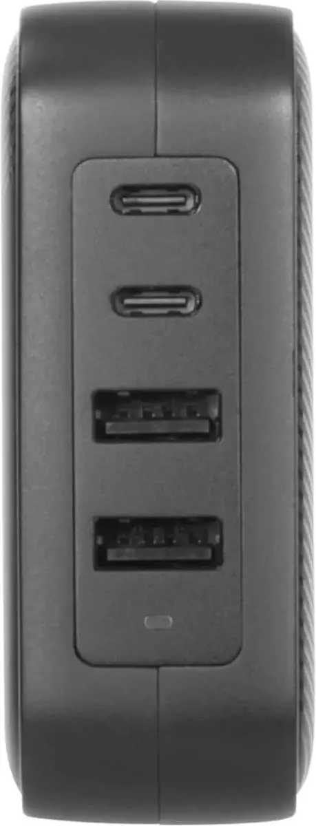 Targus APA109GL 100W Reisadapter - 4 Poorten - Zwart - afbeelding 5 van 6