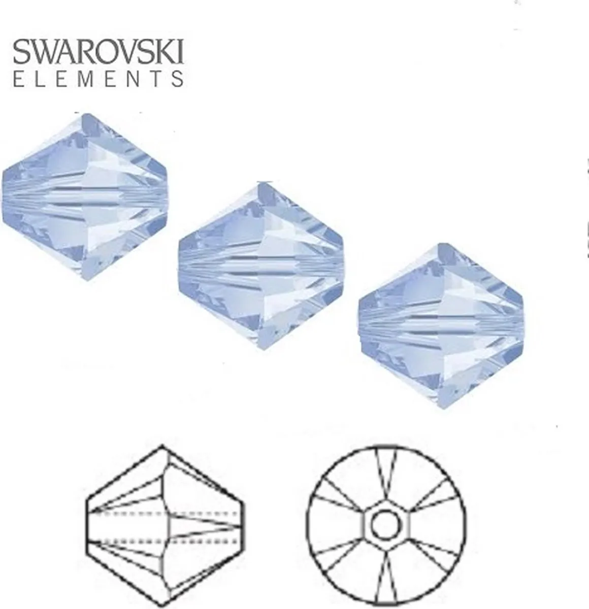 Swarovski Elements Xilion Bicone 5328