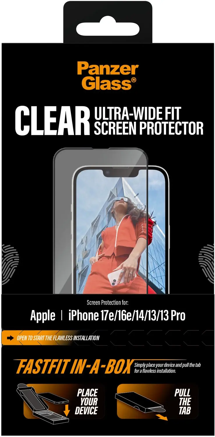 PanzerGlass PG65668 Schermbeschermer iPhone 13 Pro Max - Doorzichtig - afbeelding 3 van 4