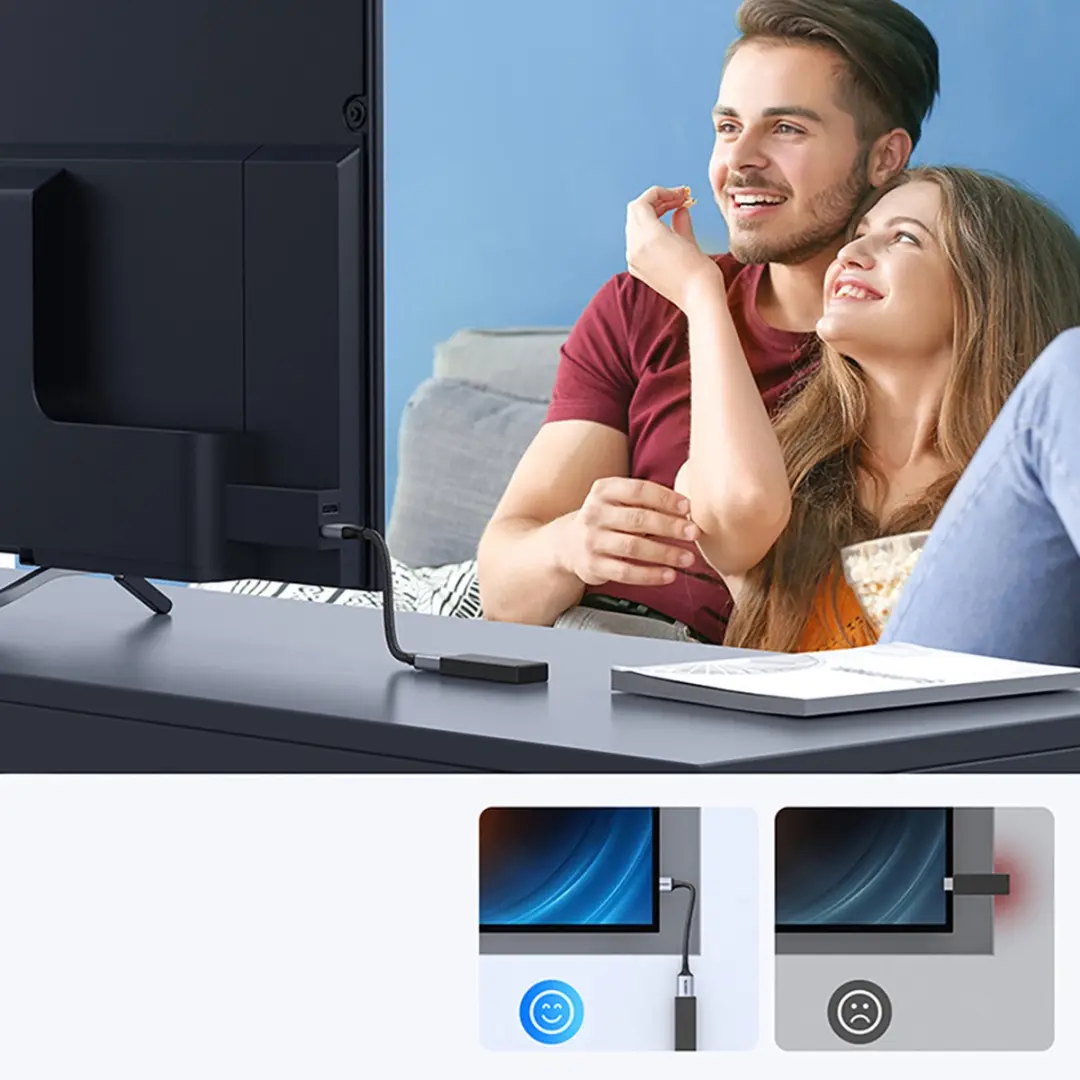 Ugreen HD165 HDMI-Verlengkabel 8K 60Hz 15cm - afbeelding 3 van 6