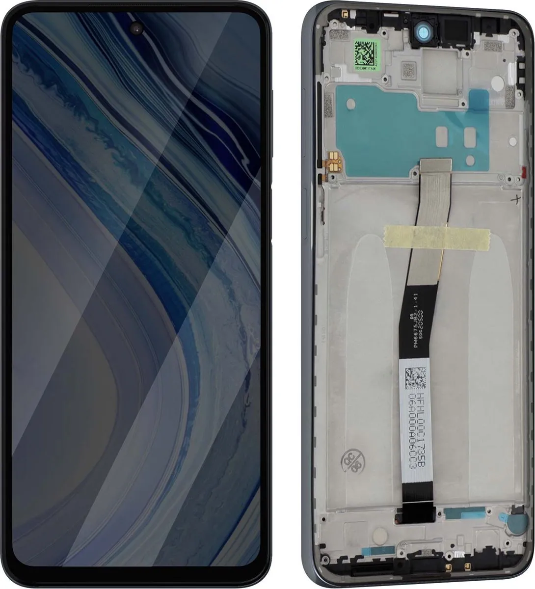 Xiaomi Redmi Note 9 Pro Scherm - Grijs