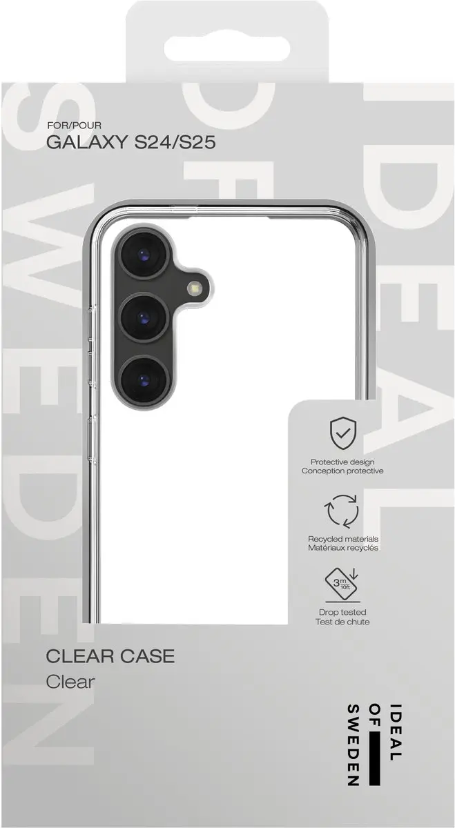 iDeal of Sweden IDCLC-S25-471 Smartphonehoes - Transparant - afbeelding 2 van 6