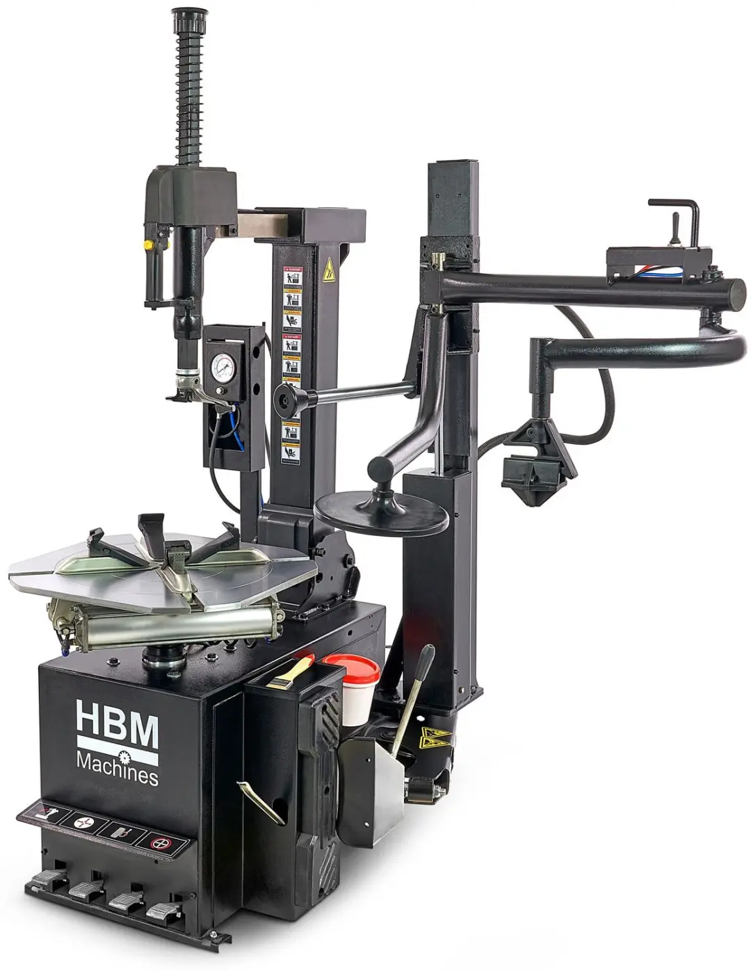 HBM bandendemonteermachine met hulparm