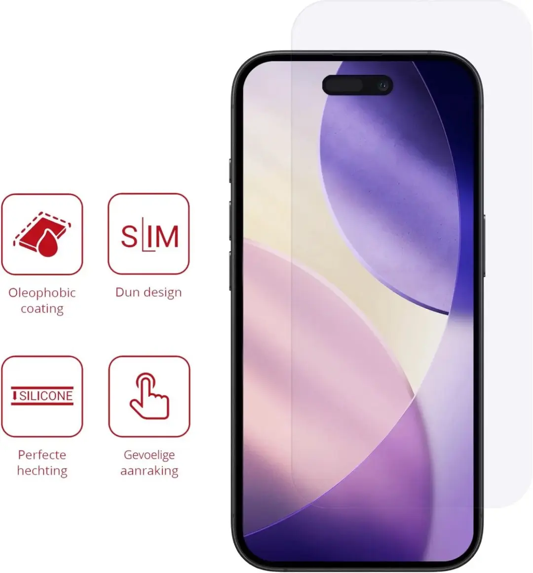 Rosso iPhone 18 Pro Max Screen Protector - 2 Stuks - afbeelding 2 van 6