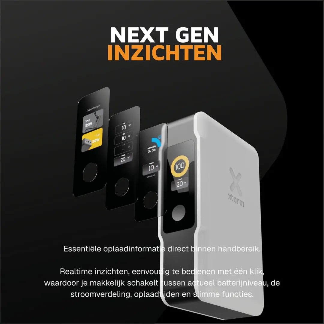 Xtorm NextGen 35W Powerbank 20.000mAh - Wit - afbeelding 6 van 6