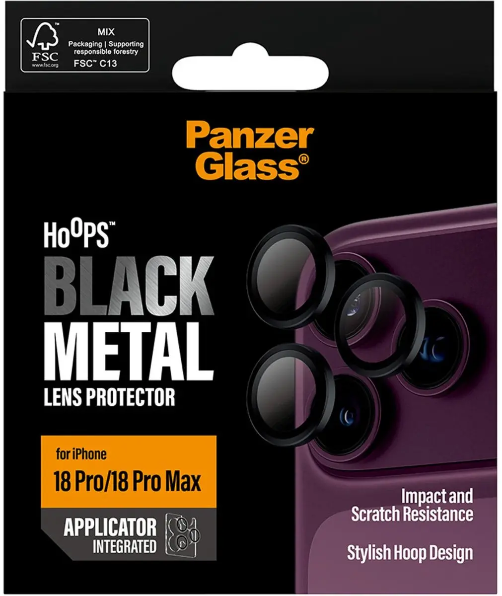 PanzerGlass Screenprotector geschikt voor Apple iPhone 18 Pro Max Glazen