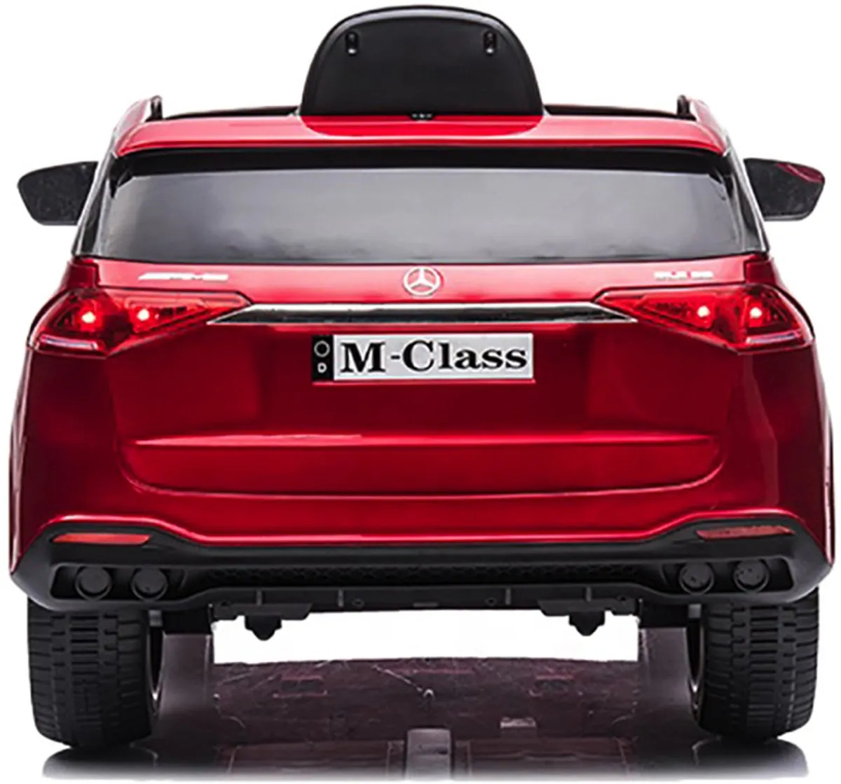 Mercedes M-Class W166 Elektrisch Kinderauto - 12V - Rood