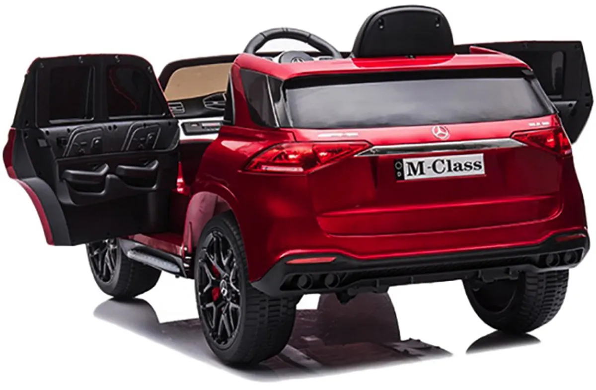 Mercedes M-Class W166 Elektrisch Kinderauto - 12V - Rood