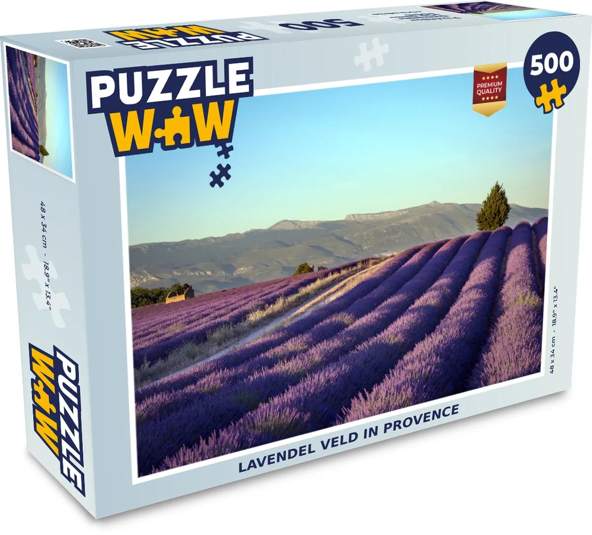 PuzzleWow Provence Legpuzzel 500 Stuks