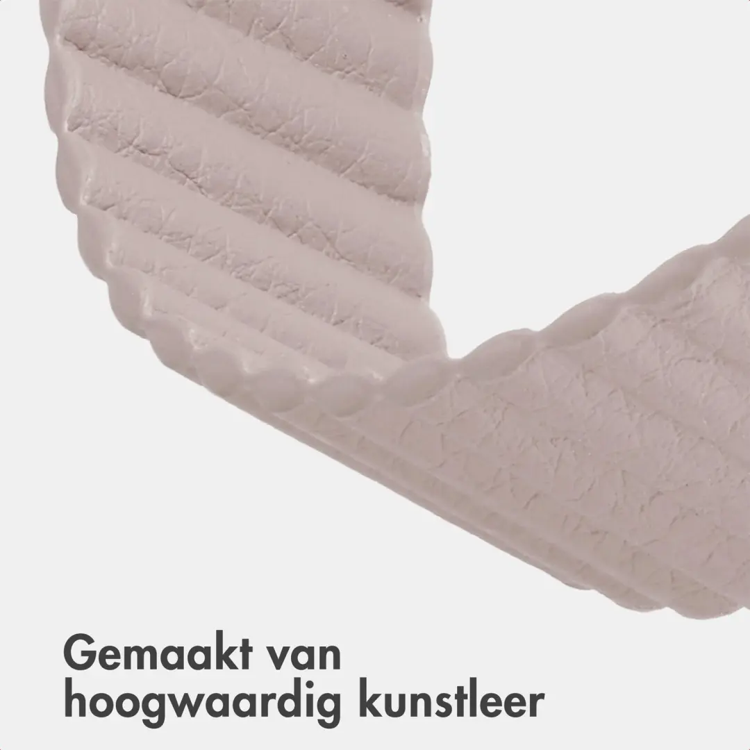 Imoshion Magnetisch Kunstleren Bandje Beige - Apple Watch 44/45/46/49mm - afbeelding 4 van 6
