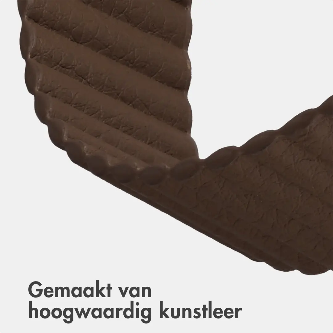 Imoshion Magnetisch Kunstleren Bandje Apple Watch - Bruin - afbeelding 3 van 6