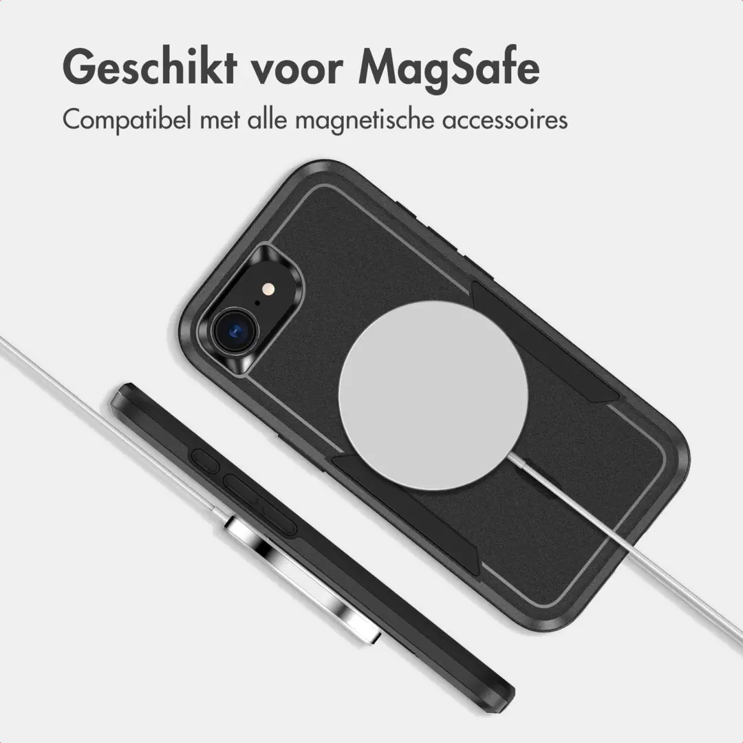 imoshion Backcover SH00097509 - iPhone 16e/17e - MagSafe - Zwart - afbeelding 3 van 6