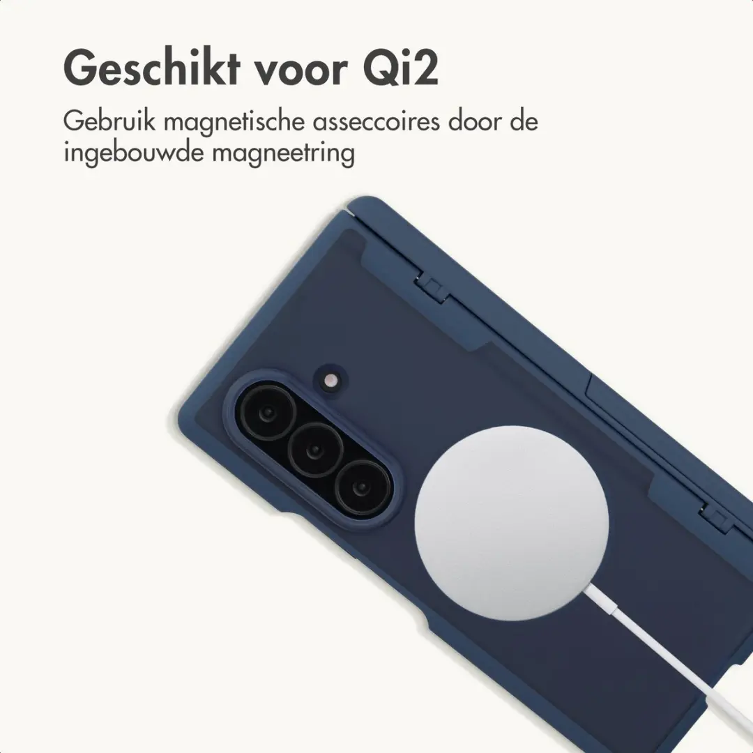 Imoshion Color Guard Hoesje - Samsung Galaxy Z Fold 8 Ultra - Donkerblauw - afbeelding 4 van 6