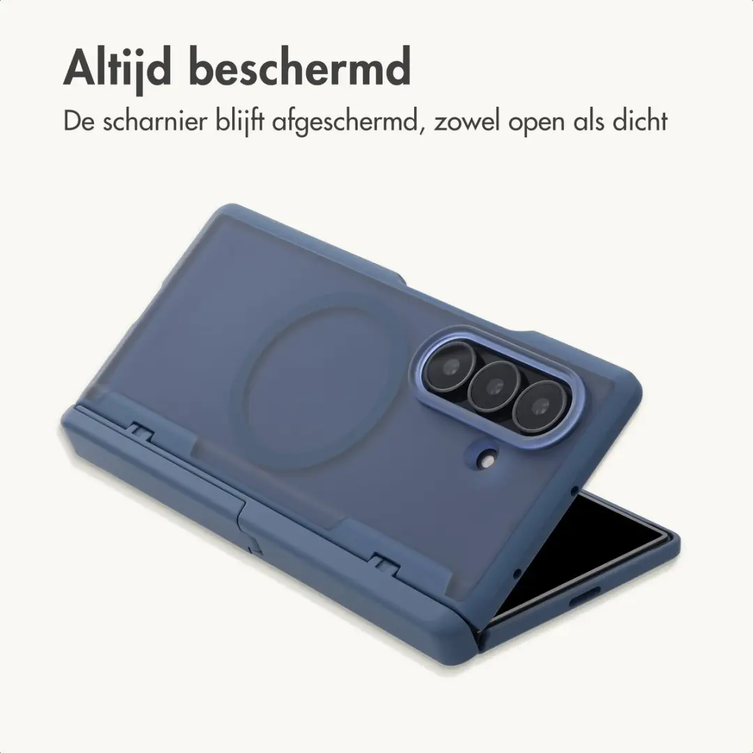Imoshion Color Guard Hoesje - Samsung Galaxy Z Fold 8 Ultra - Donkerblauw - afbeelding 5 van 6