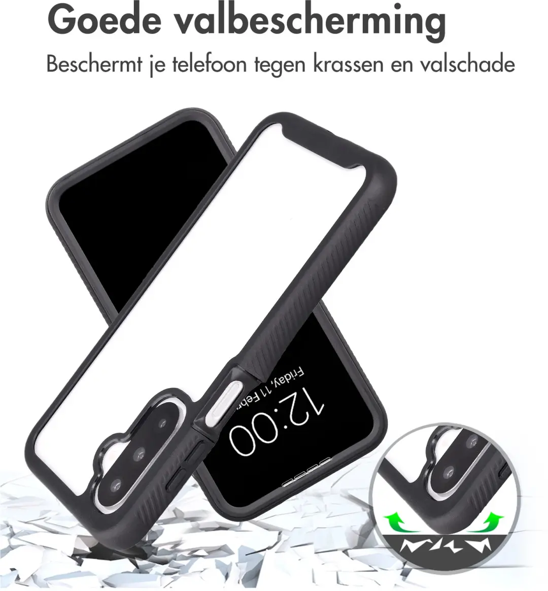 Imoshion Hoesje Samsung Galaxy A27 5G - Zwart - afbeelding 3 van 6