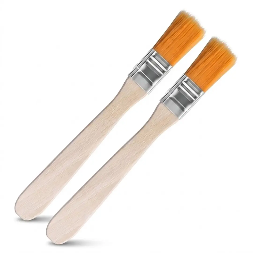 Beige zwart camera reiniging borstels 2 stuks antistatische schoonmaak borstels