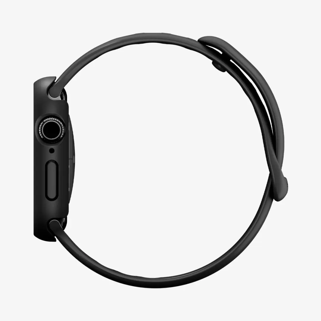 Spigen Thin Fit 360 Hoesje Apple Watch 11 46mm - Zwart - afbeelding 3 van 6