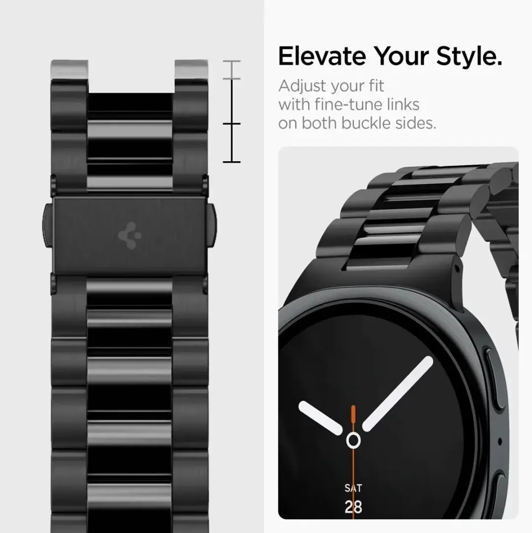 Spigen Modern Fit AMP11608 Bandje - Zwart - afbeelding 5 van 6