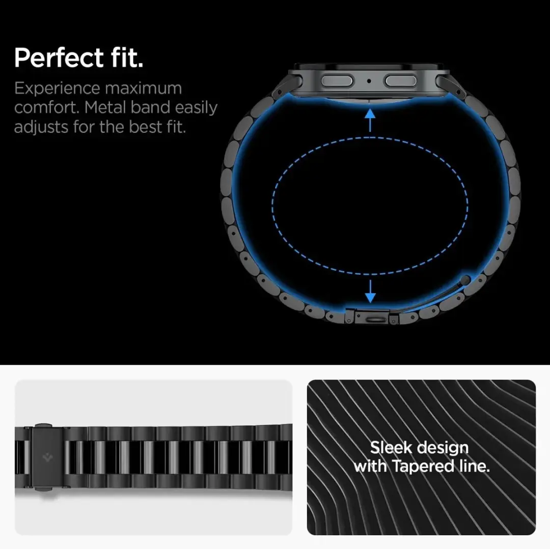 Spigen Modern Fit AMP11608 Bandje - Zwart - afbeelding 6 van 6