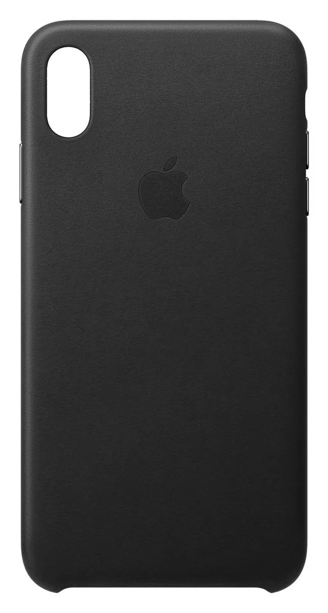 Apple Leren Hoesje iPhone Xs Max - Zwart - afbeelding 6 van 6