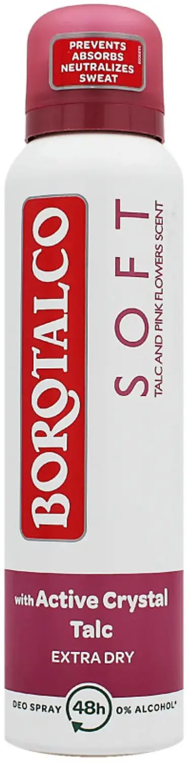 Borotalco Soft Deodorant Spray 150ml