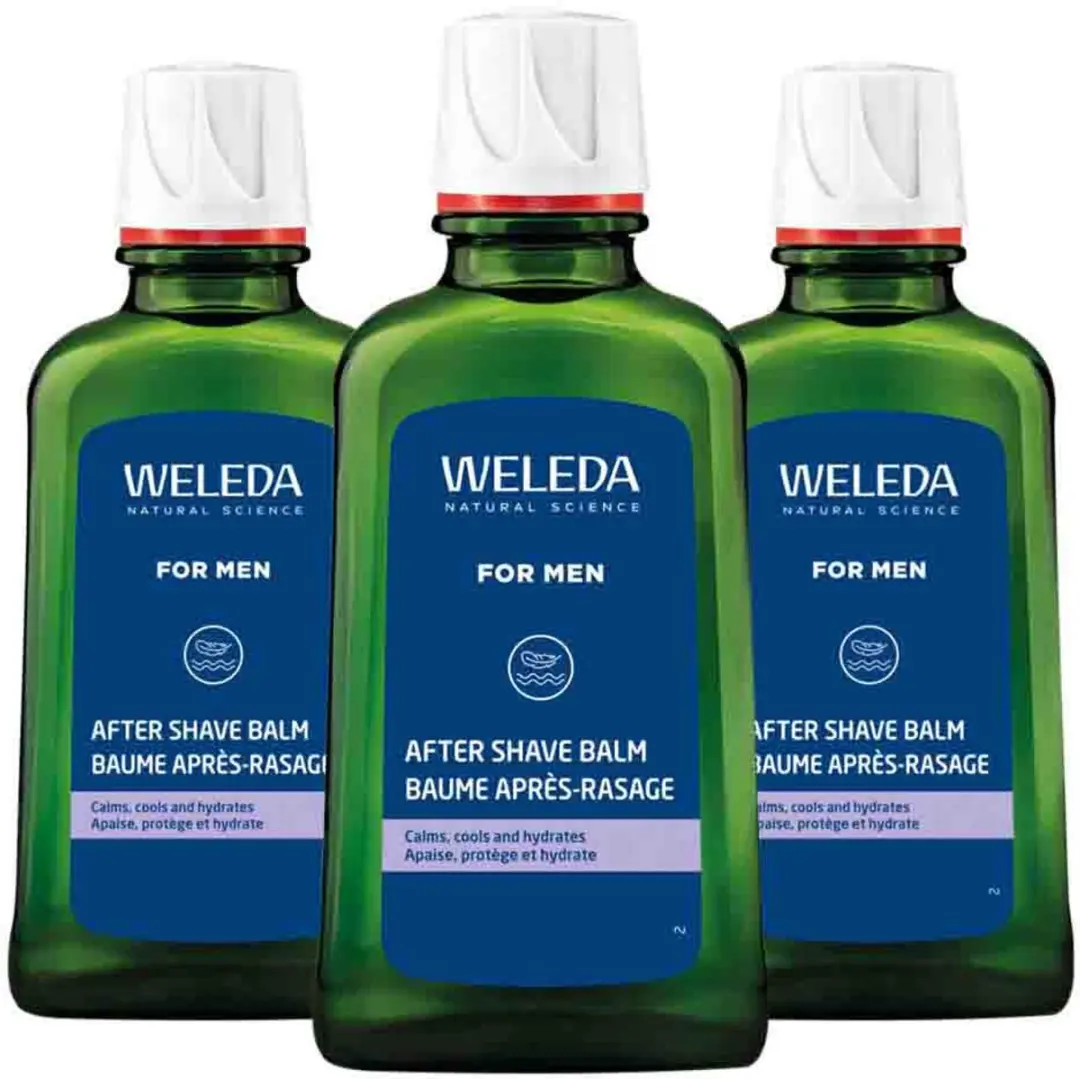 Weleda Men Aftershave Balsem 100ml - 3 Stuks - afbeelding 3 van 3
