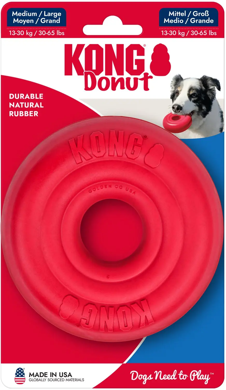 KONG Classic Donut M - afbeelding 5 van 6