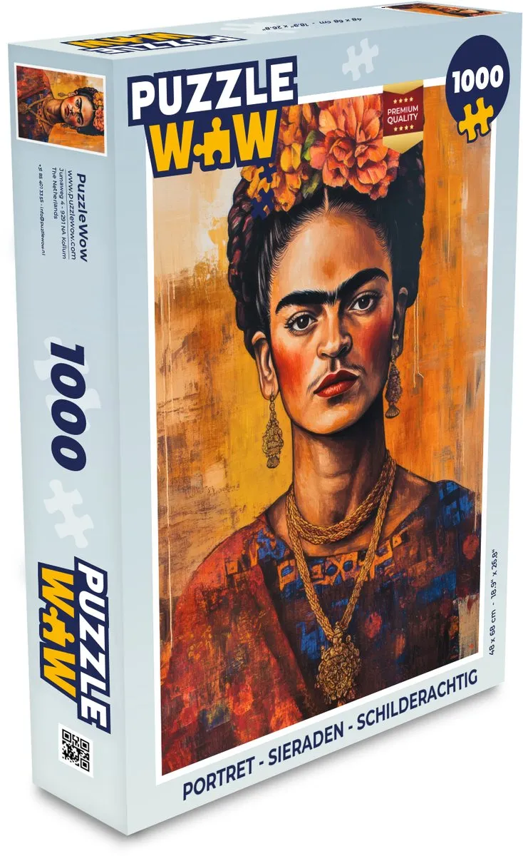 PuzzleWow Legpuzzel 1000 Stuks