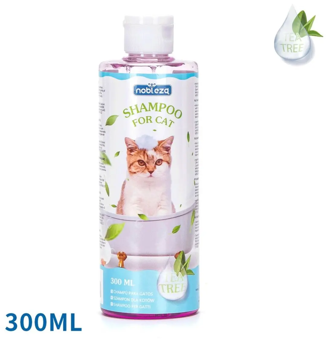 Nobleza Kattenshampoo Tea Tree 300ml - afbeelding 2 van 4