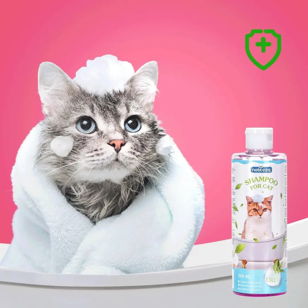 Nobleza Kattenshampoo Tea Tree 300ml - afbeelding 4 van 4