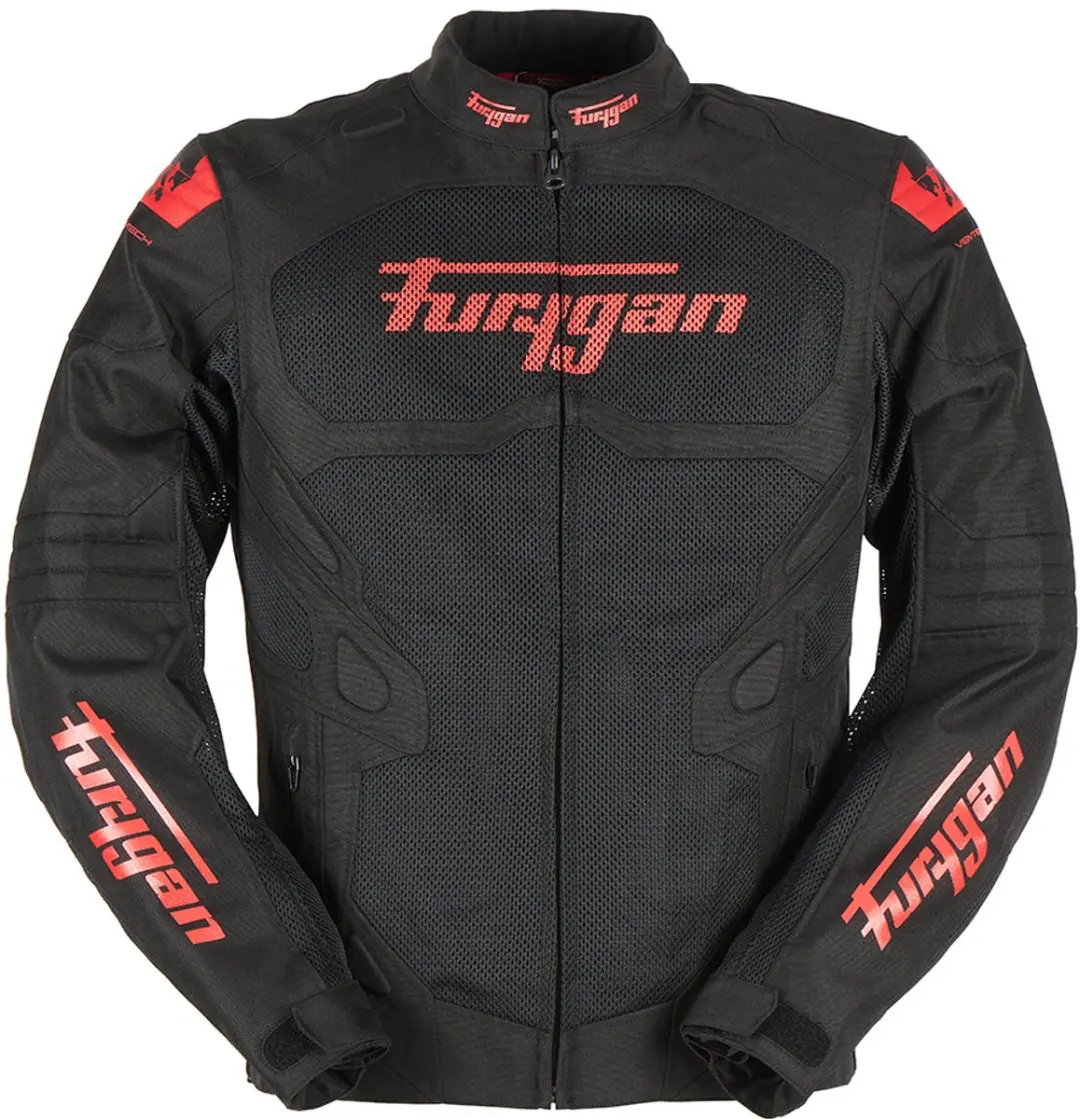 Furygan Atom Vented Evo Motorjas - Zwart Rood - Maat L - afbeelding 4 van 4