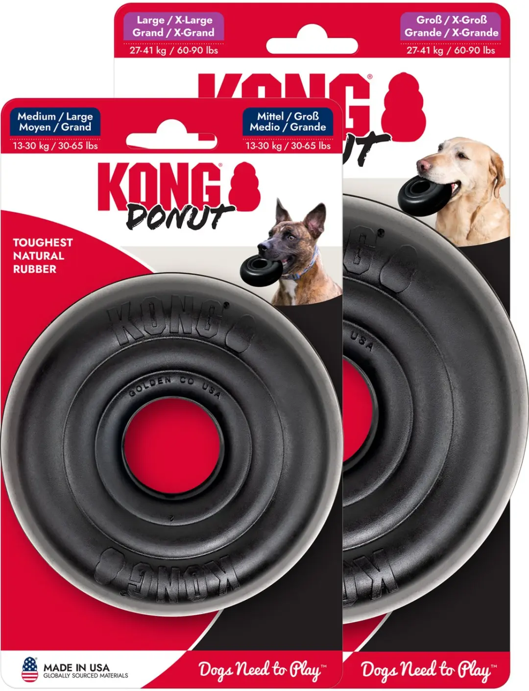 KONG Extreme Donut Kauwspeeltje L - afbeelding 5 van 6
