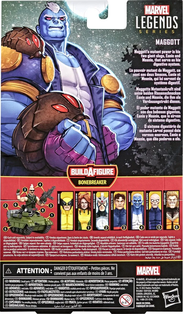 Marvel X-Men Legends Maggott Speelfiguur 15cm F36915X0