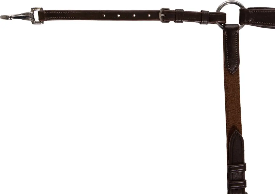 QHP Basic Pro Borsttuig - Bruin - Cob - afbeelding 4 van 6