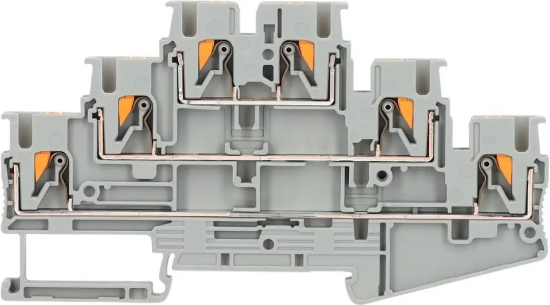 Phoenix Contact 3210499 Klemmenblok 6 Grijs - afbeelding 3 van 6