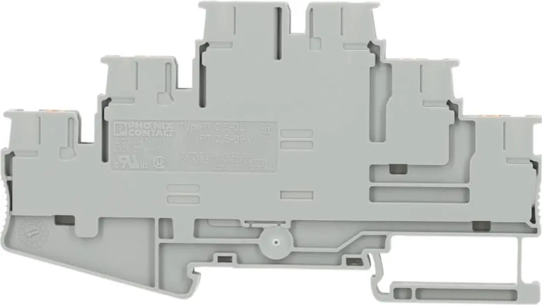 Phoenix Contact 3210499 Klemmenblok 6 Grijs - afbeelding 4 van 6