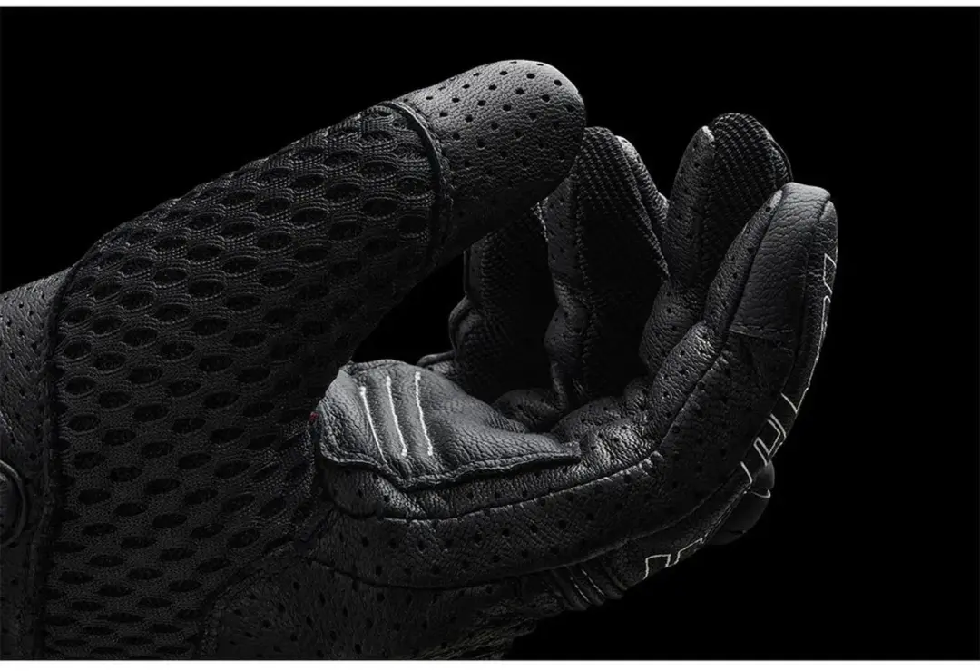 Furygan TD Air Lederen Handschoenen 2XL - Zwart - afbeelding 4 van 4