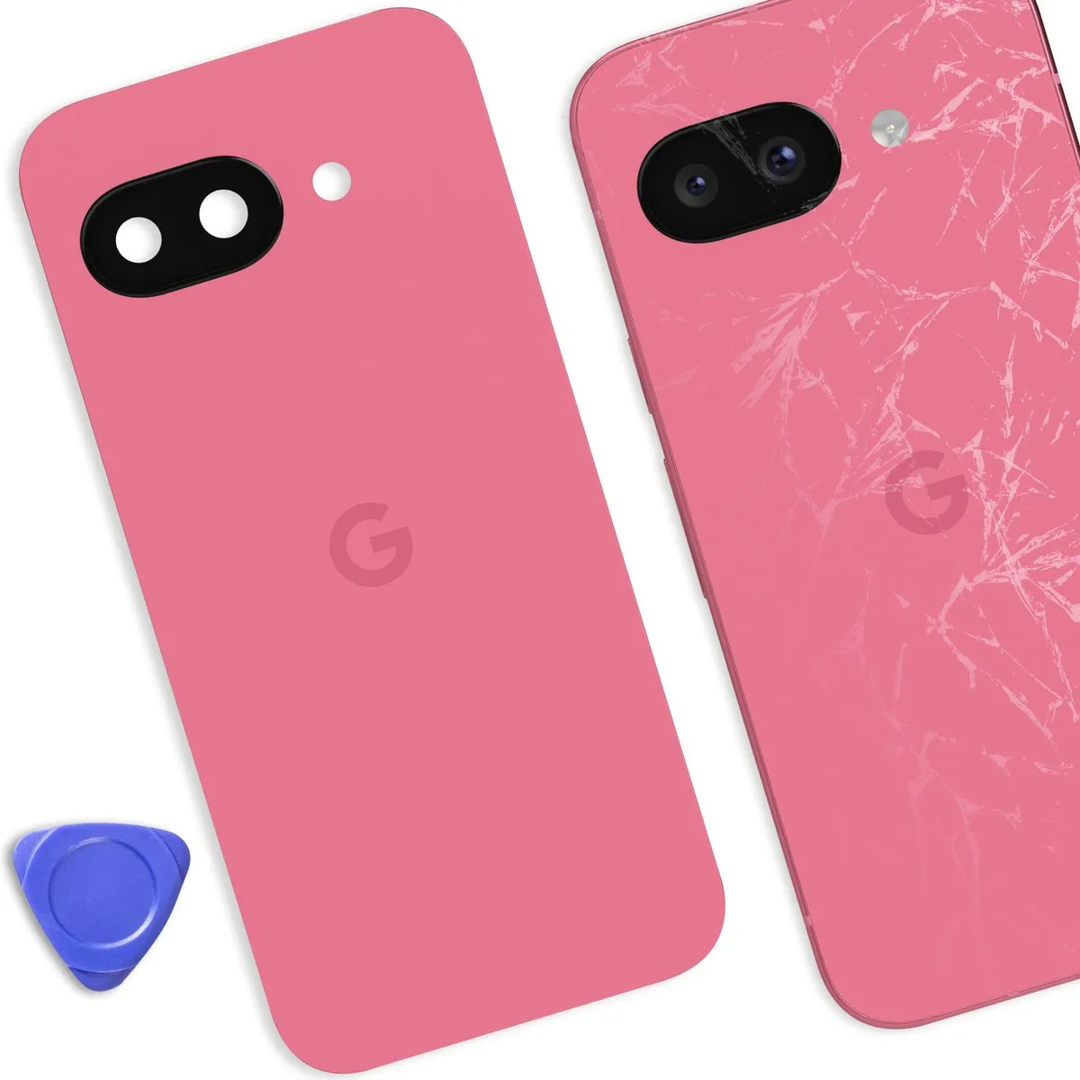 Google Pixel 9a Achterruit - Roze