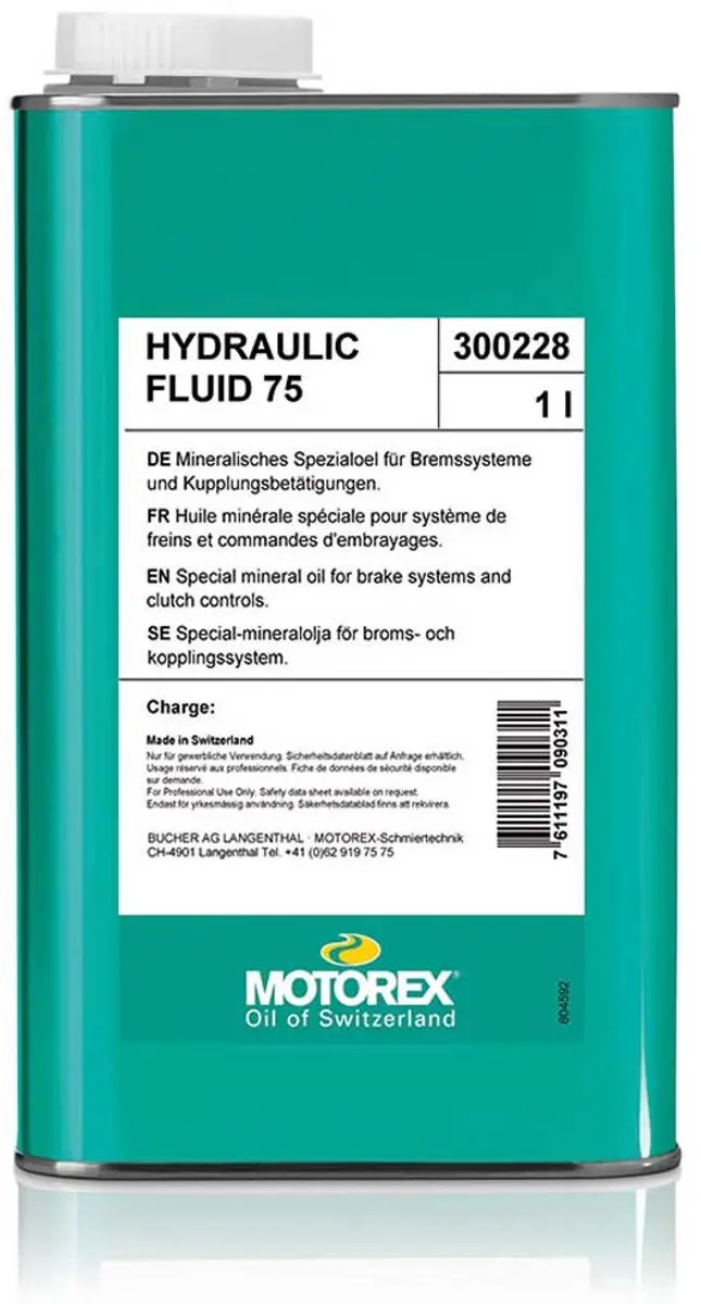 Motorex Hydraulic Fluid 75 Remvloeistof 1L