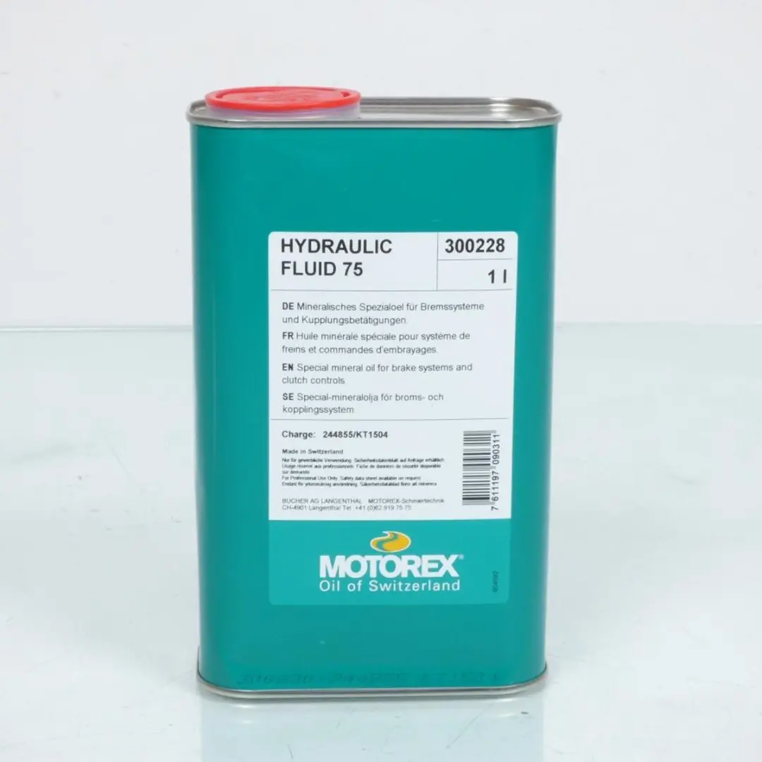Motorex Hydraulic Fluid 75 Remvloeistof 1L - afbeelding 2 van 6