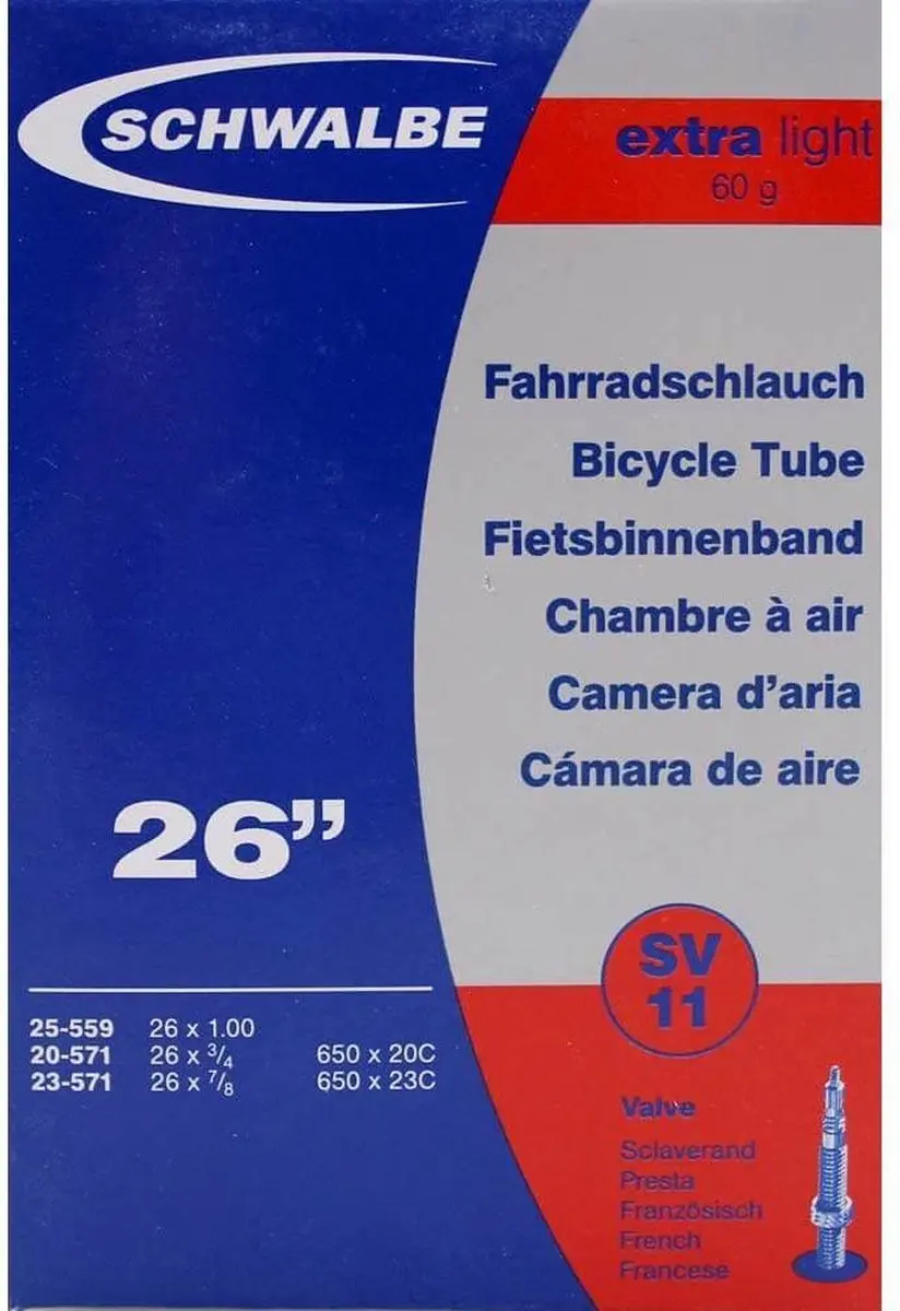 Schwalbe SV11EL Binnenband 26" Presta