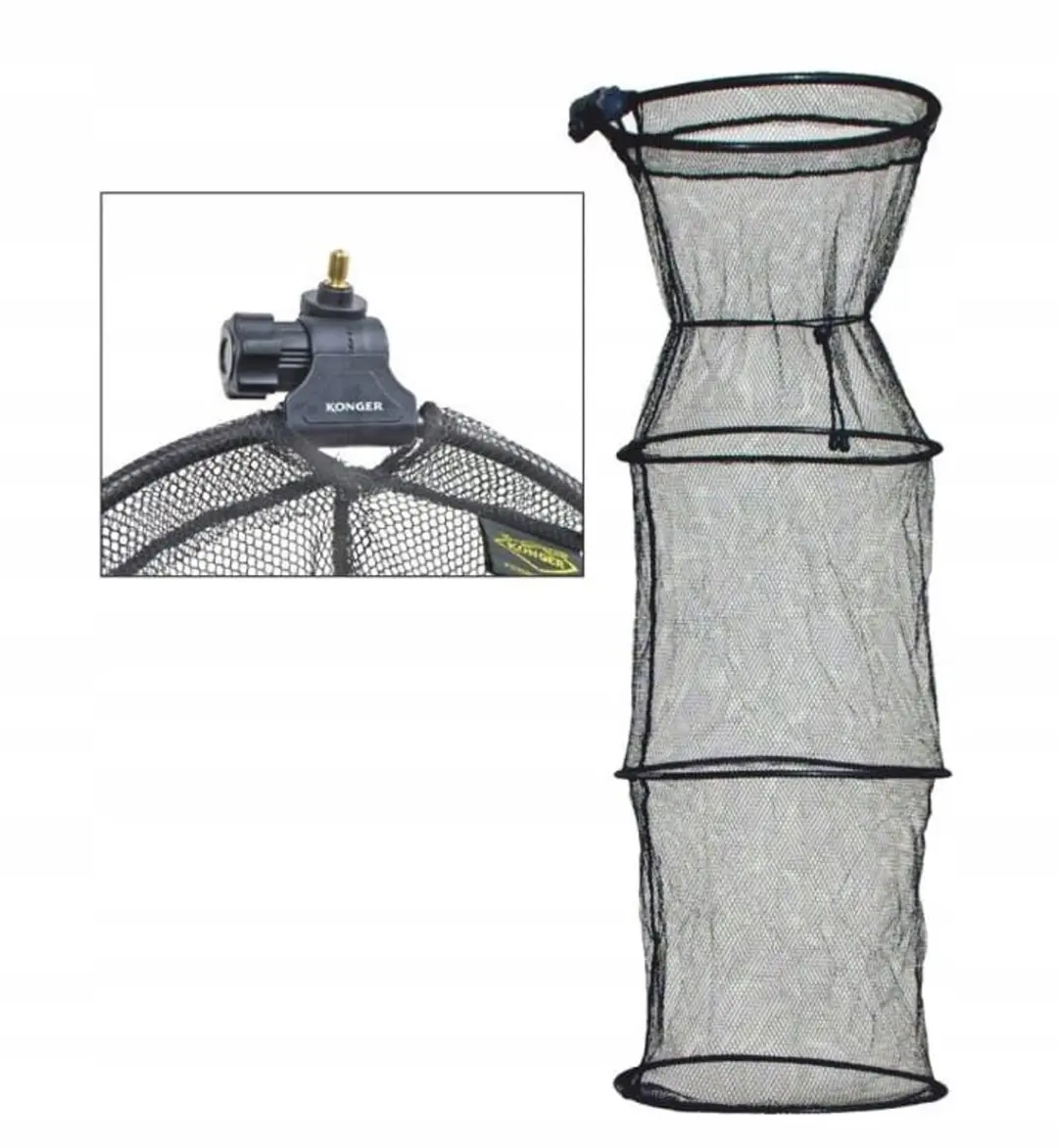 Konger Visnet met Handvat 40cm x 180cm