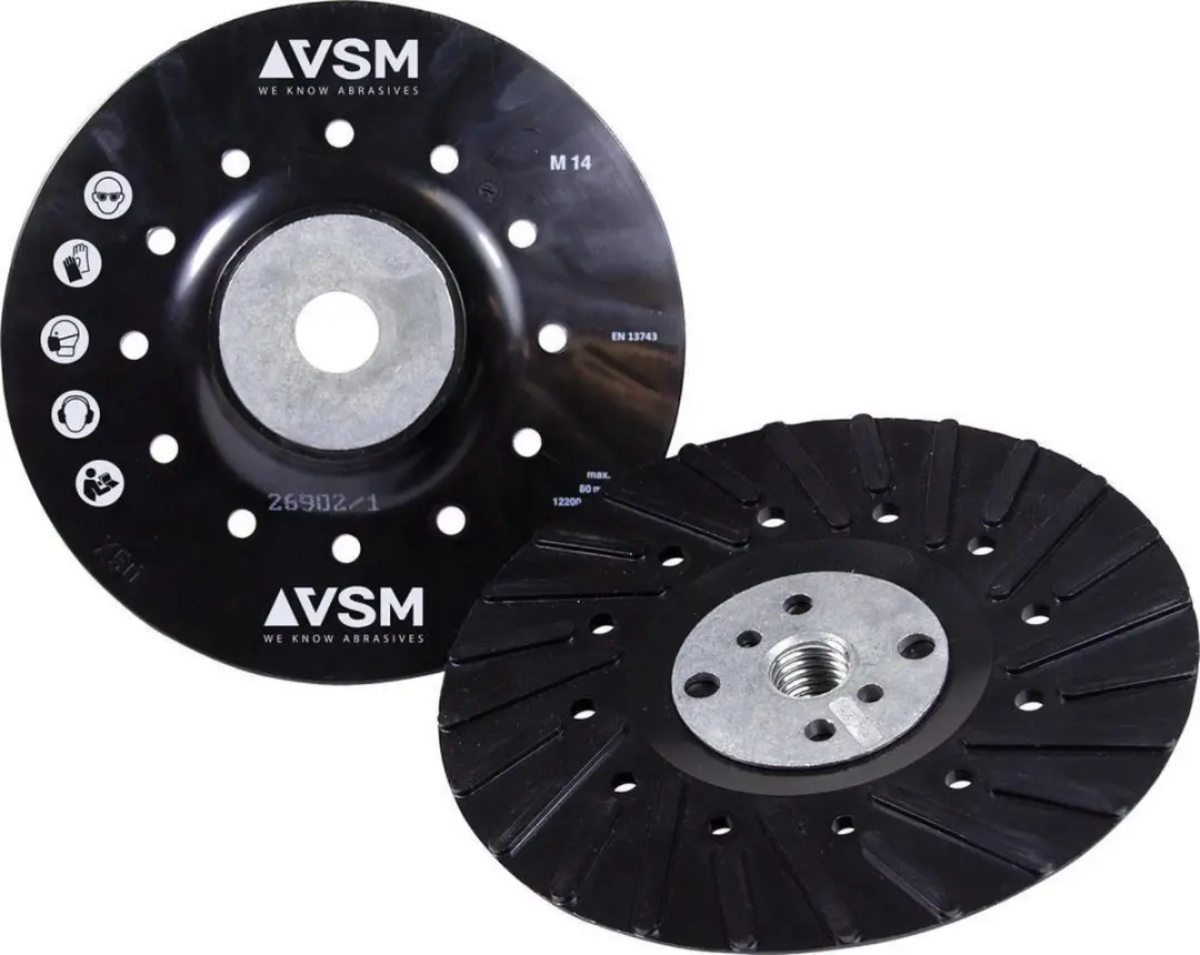 VSM Steunplaat 180mm M14