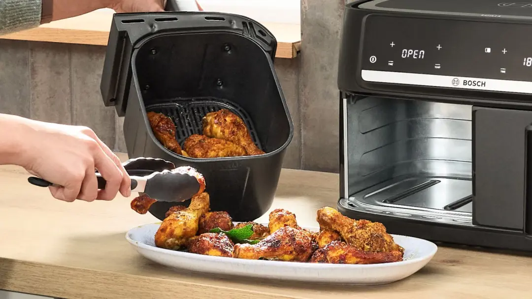 Bosch Serie 4 MAFD440B1 Heteluchtfriteuse - 2500W - 9L - Zwart - afbeelding 6 van 6