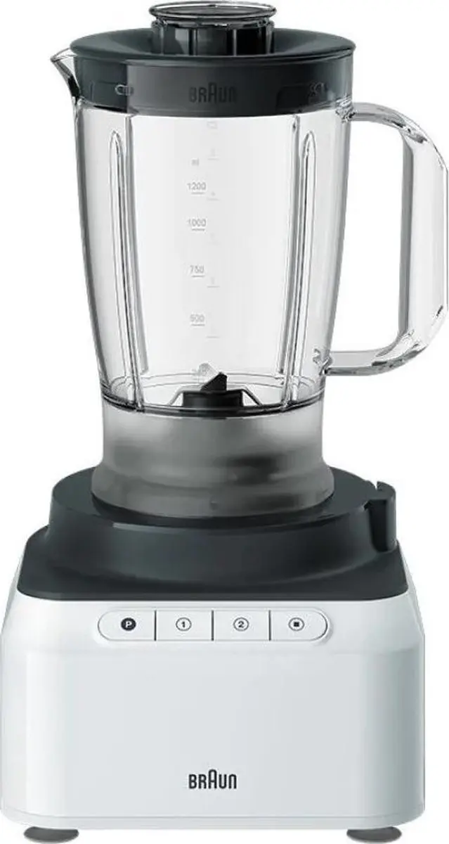 Braun PurEase FP3131WH Foodprocessor - 2,1 liter - afbeelding 6 van 6